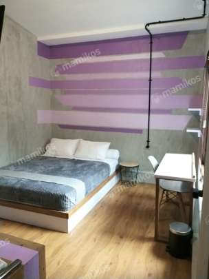 Kost Living In Purple Room 1 Gubeng Surabaya