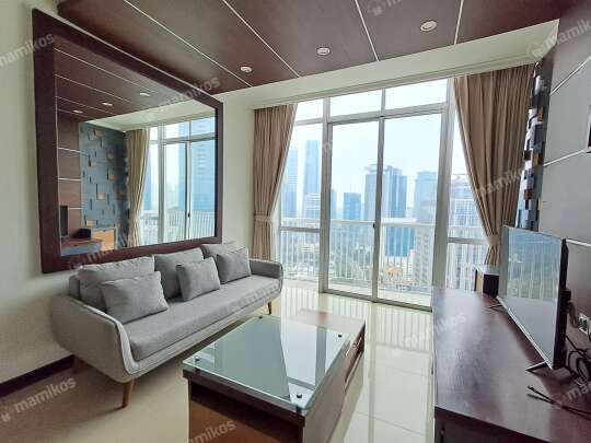 Apartemen Ambassador 2 Tipe 3 BR Full Furnished Lt 23 Kuningan Jakarta Selatan
