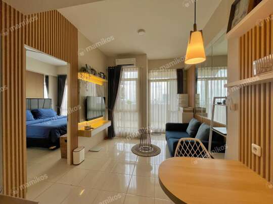 Image showcasing Apartemen Bale Hinggil Merr Tipe 2 BR Fully Furnished Lt 10 Sukolilo ...